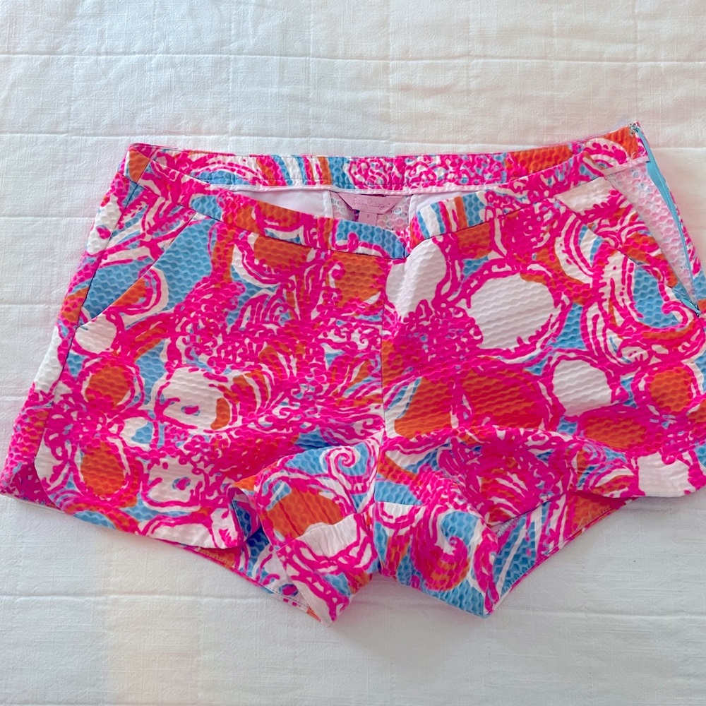 Lilly Pulitzer Short Pink/blue Summer size 8